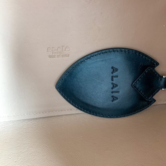 Alaia Mini Mina Leather Tote - Picture 8 of 8